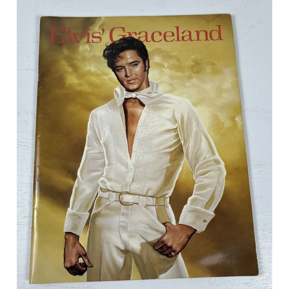 1982 Elvis' Graceland Official Photo Album Frank Braden Elvis Presley Enterprise